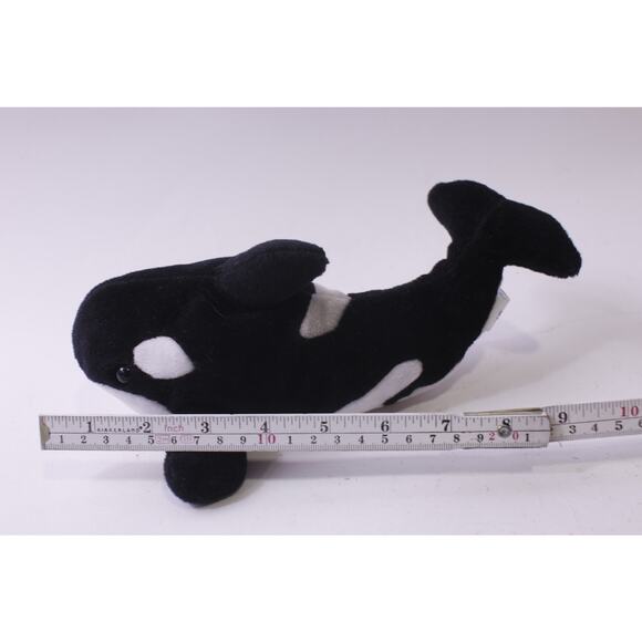 Sea World, Killer Whale, Plush, Orca, Sea, Ocean, Soft Toy, ~ 250827-WH 564 - Picture 3 of 3